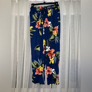 Shein light Hawaiian print pant